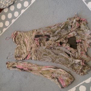 Spaghetti strap evening/cocktail dress -  Size 6